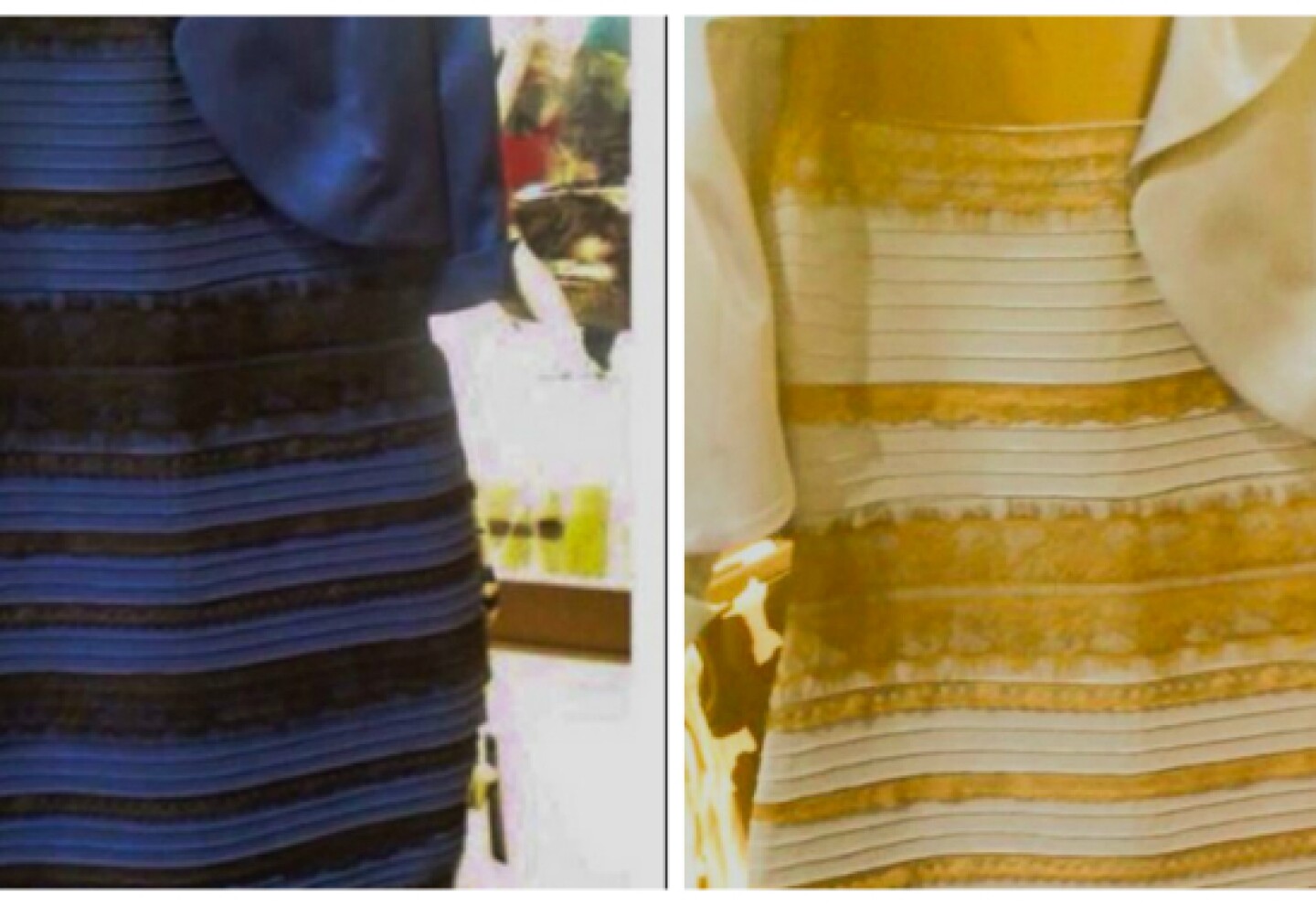 El vestido era blanco y dorado o negro y azul la ciencia lo